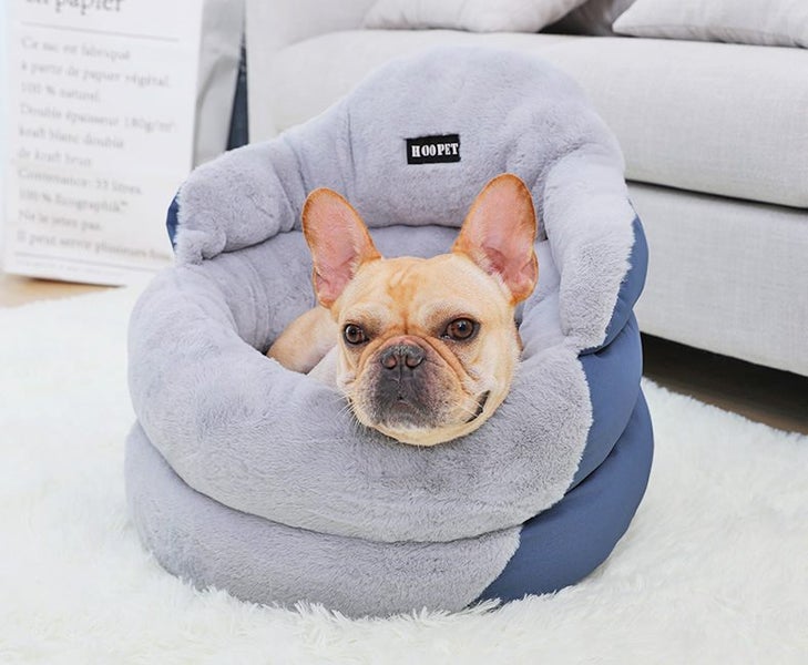 Deep Dish Cuddler Comfort Pet Bed Puppy Dog Super Thick Warm Carousel 1