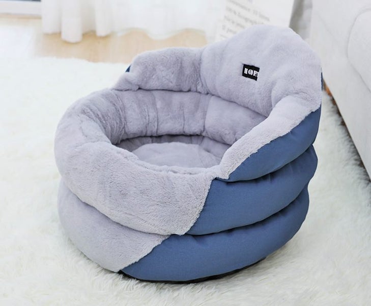 Deep Dish Cuddler Comfort Pet Bed Puppy Dog Super Thick Warm Carousel 3