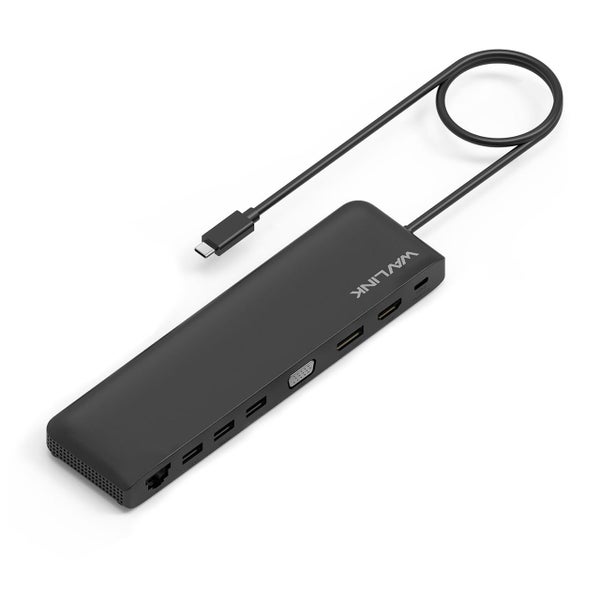 Wavlink UMD04 USB-C 4K Triple Display Multi-function Dock support PD charging Carousel 1