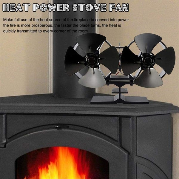 Stove Fan Heat Powered Fireplace Fan Stove Fan Carousel 2