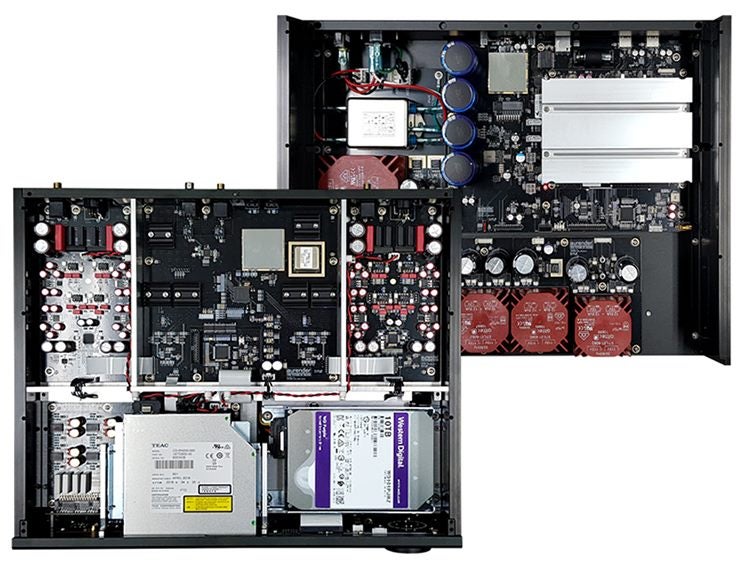 Aurender A30 Flagship Music Server / Streamer with Ripper, MQA Decoder, Head Amp Carousel 2
