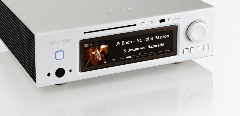 Aurender A30 Flagship Music Server / Streamer with Ripper, MQA Decoder, Head Amp Carousel 1
