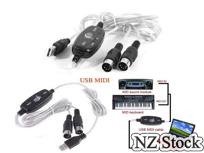 NEW USB MIDI Cable Afterpay Carousel 1