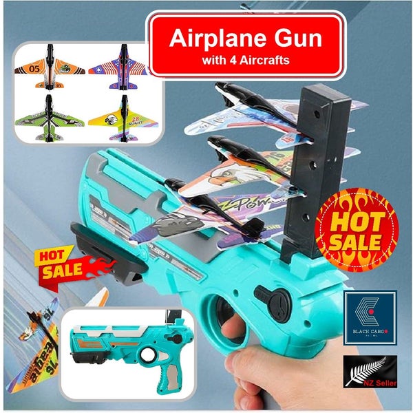 Brand New 4Pack Glider Foam Launcher Airplane Flying Toy*Hot SALE Carousel 1