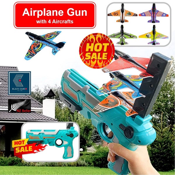 NEW new 4Pack Airplane Toys Bubble Plane Airplane Launcher *Clearance* Carousel 1