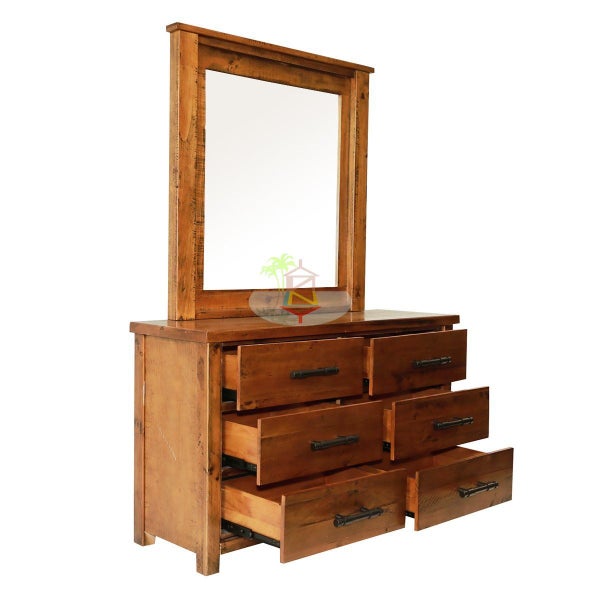 Woodgate# NZ Pine Rustic Bedroom Suite | Queen Carousel 10