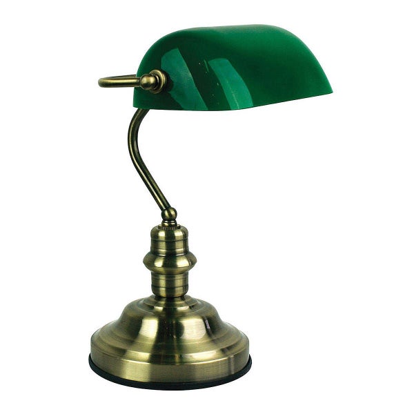 Oriel Bankers Table Lamp Carousel 1