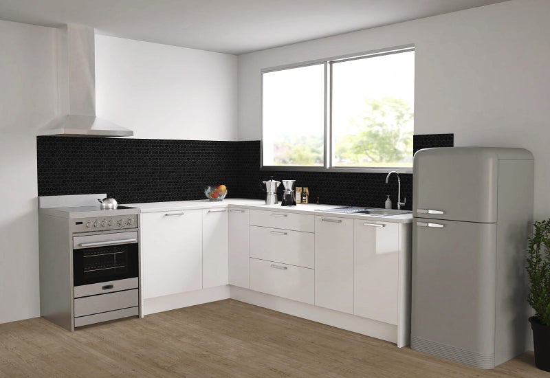 Kitchen Cabinets Rome white glossy Carousel 1