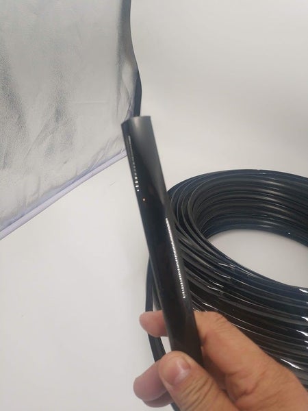 15mm T-Moulding arcade machine, PVC, HIgh quality black color glossy Carousel 1