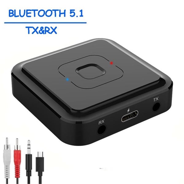 Bluetooth Adapter Wireless Receiver Transmitter Calling 3-in-1 Aux Car 3.5mm Tv Carousel 1