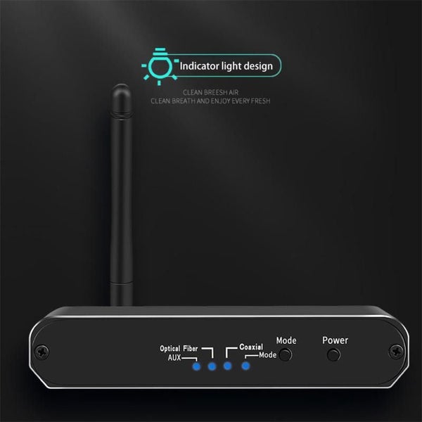 Dac Digital To Analog Audio Converter 3.5mm Aux Coaxial Optical Bluetooth Audio Carousel 2