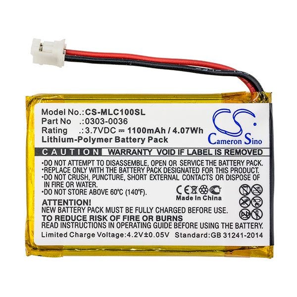 Cameron Sino Mlc100Sl 1100Mah Battery Minelab Survey Test Equipment Carousel 1