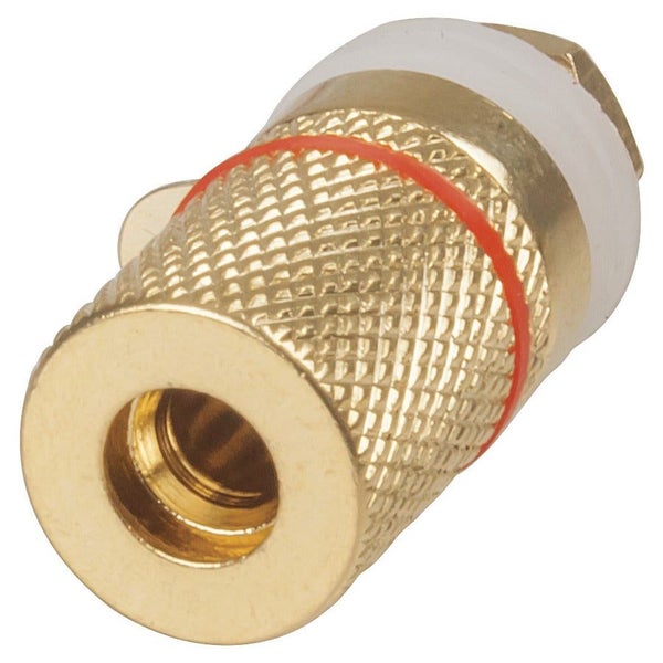 Red Gold Binding Post Socket - Red (PT0430) Carousel 1