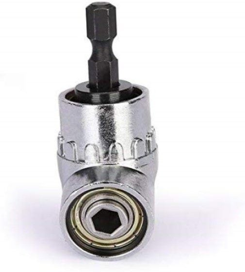 105 Deg Extension Power Screwdriver Drill ¼ inch Hex Screwdriver Socket Adapter Carousel 6