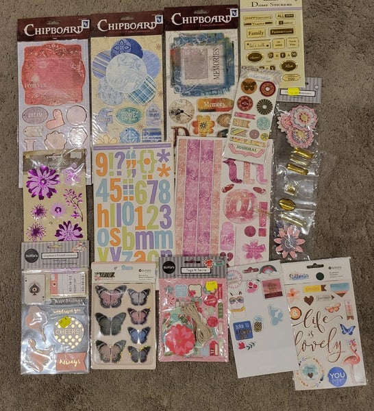 Bulk lot Scrapbooking #3 Carousel 1