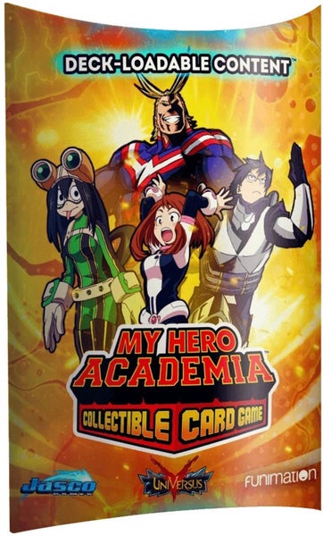 Jasco Games My Hero Academia CCG Deck Loadable Content Wave 1 Carousel 1