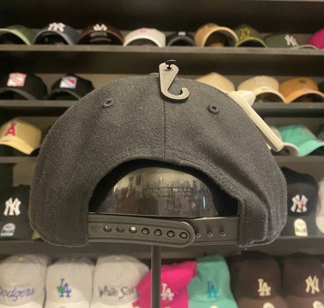 Chicago Blackhawks Black 47Brand Snapback Hat Carousel 2