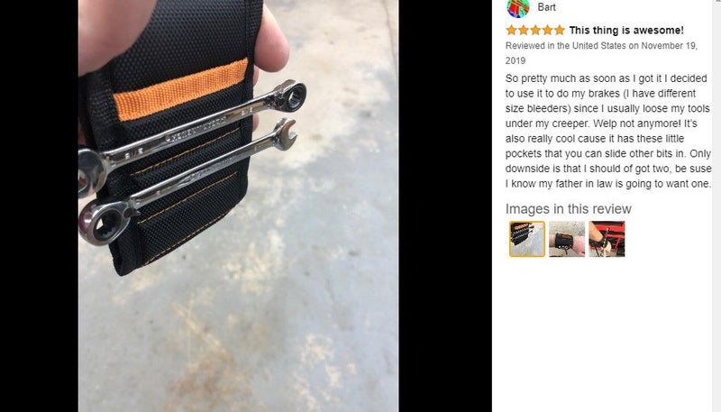 NEW new Toolbox Cabine Storage Screws Nails Bolts Wristband*Hot SALE Carousel 2