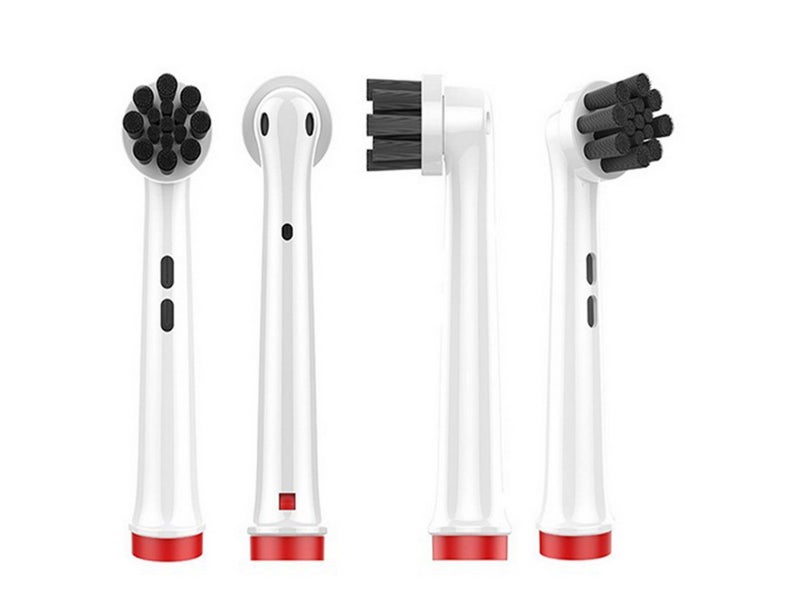 8Pcs Electric Toothbrush Heads Refill for Oral Oralby B Bamboo Charcoal Clean Carousel 2
