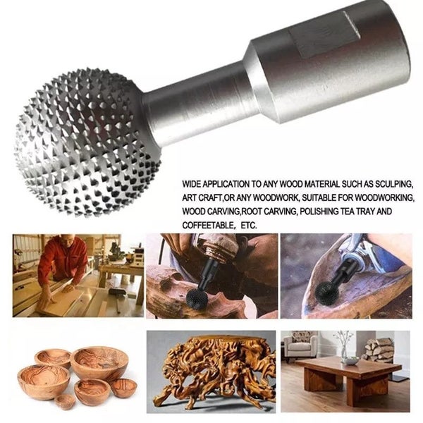 $1 RES Wood Grinding Sphere Attachment for 115mm/125mm Grinder Carousel 7