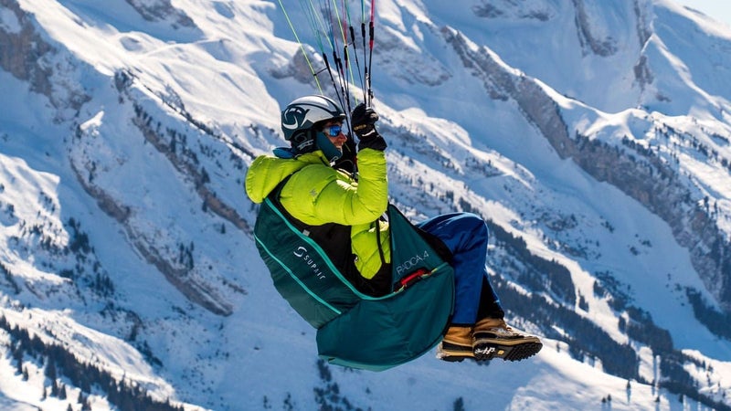 SupAir Radical 4 Paragliding Harness Carousel 1