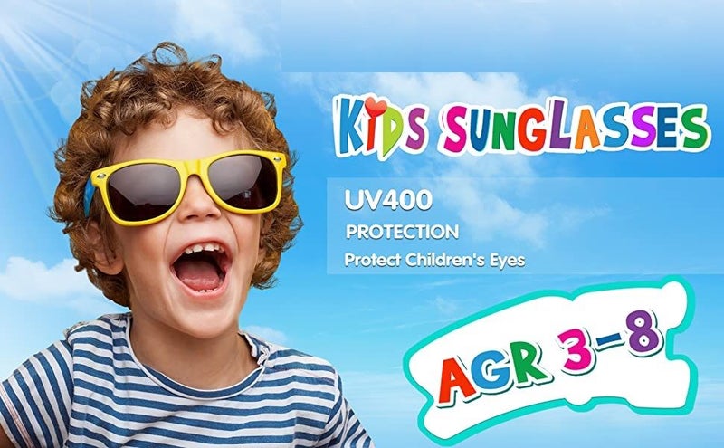 Kids Sunglasses Bulk 12Pack UV400 Protection Party Pack for Kids Gift Carousel 1