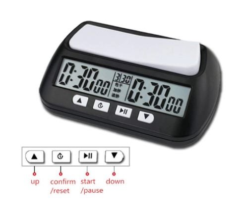 Professional Chess Clock with Count Up / Countdown Timer Carousel 2