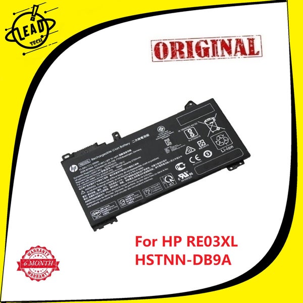ORIGINAL RE03XL BATTERY FOR HP PROBOOK 445-G6 450-G6 440-G6 430-G6 HSTNN-DB9A Carousel 1