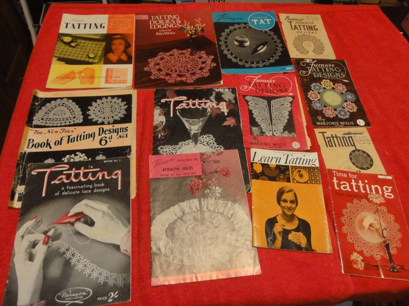 Knitting Patterns (Tatting) 13 Mixed - (KP) Lot # K31 Carousel 1
