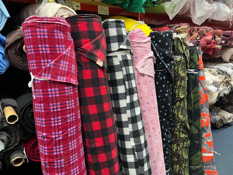 Patterned Polar Fleece Fabric - $15 a MTR! Carousel 1