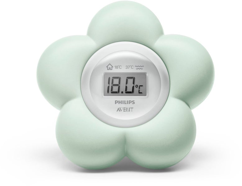 Avent: Bath & Bedroom Thermometer - Aqua Carousel 1