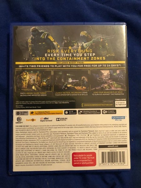 PS5: RAINBOW SIX EXTRACTION. (Brand New) Carousel 2
