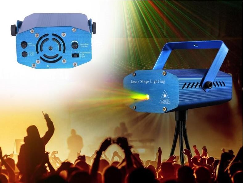 Laser Lights Laser Stage Light Party Projector Light *Rotate* Carousel 1