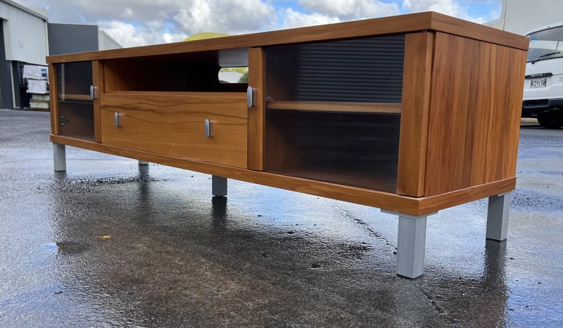Modern design Danske and Mobler rimu entertainment unit- FULLY RESTORED~~~~ Carousel 2