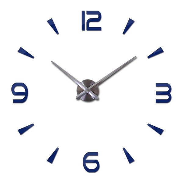 Brief Fashion Wall Clock For Living Room Design Acrylic Mirror Clocks Eur CHK177 Carousel 1