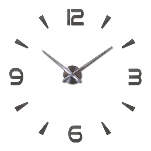 Brief Fashion Wall Clock For Living Room Design Acrylic Mirror Clocks Eur CHK177 Carousel 1