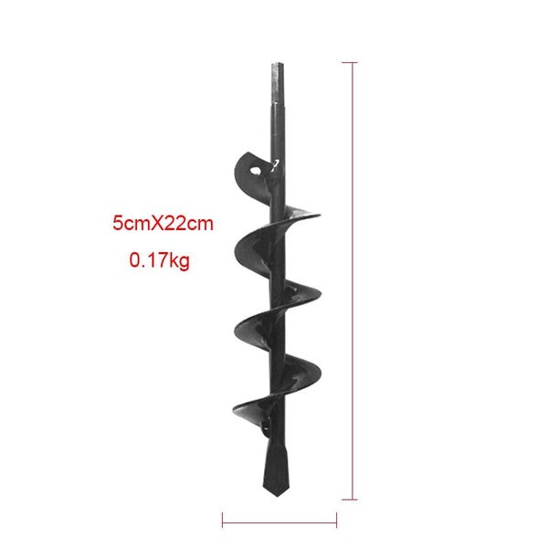 Garden Spiral Hole Drill Planter Roto Flower Planter Bulb HEX Shaft Drill CHK177 Carousel 7