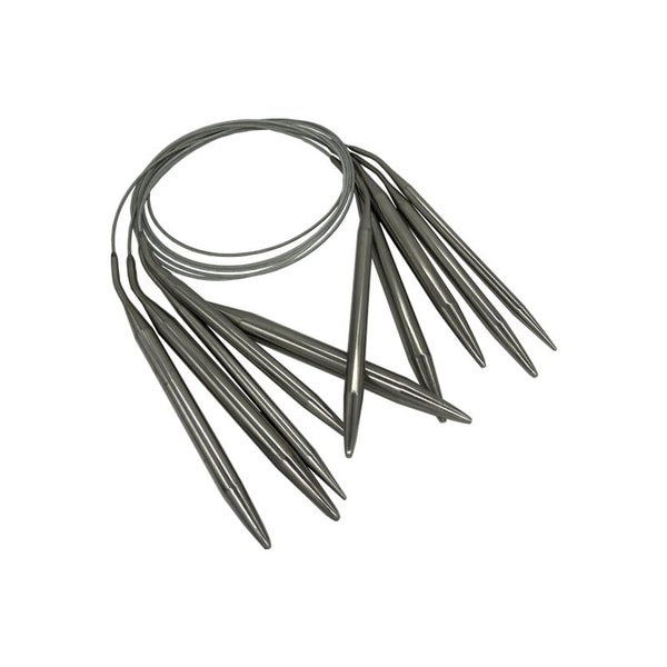 1.5-10mm Stainless Steel Circular Knitting Needles Crochet Needles Pins N CHK177 Carousel 1
