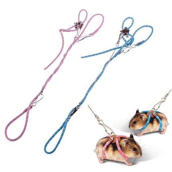 New Small Pet Adjustable Soft Harness Bird Parrot Mouse Hamster Ferrets R CHK177 Carousel 7