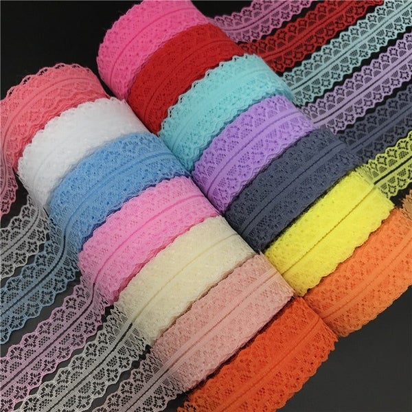 10yards 30mm Lace Ribbon Trim Fabric DIY Embroidered Net Cord For Sewing CHK177 Carousel 2