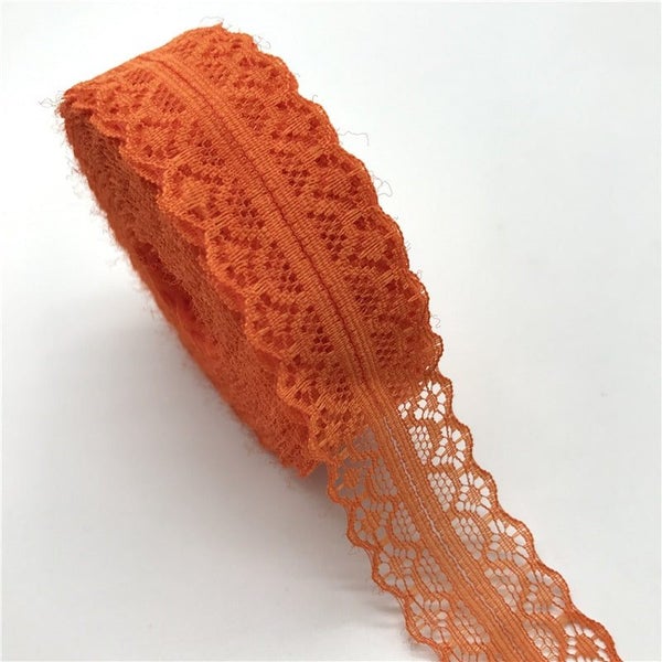 10yards 30mm Lace Ribbon Trim Fabric DIY Embroidered Net Cord For Sewing CHK177 Carousel 1