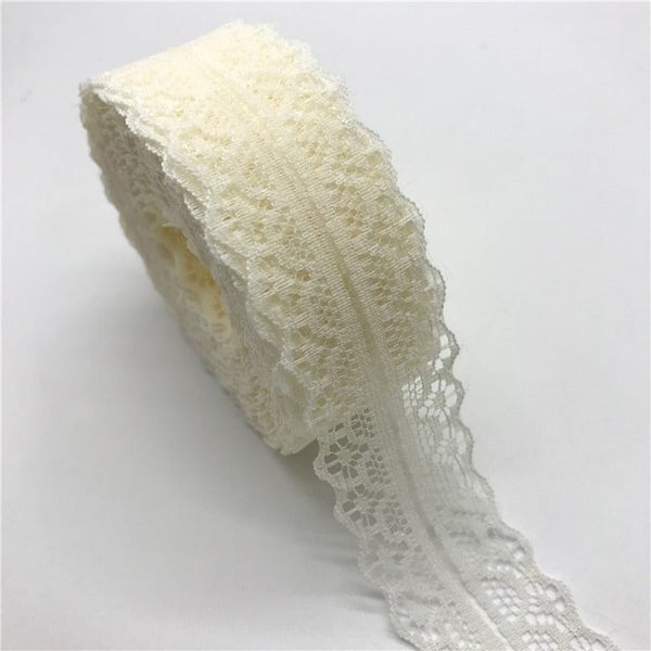 10yards 30mm Lace Ribbon Trim Fabric DIY Embroidered Net Cord For Sewing CHK177 Carousel 1