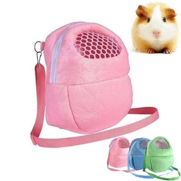 Small Pet Carrier Rabbit Cage Hamster Chinchilla Travel Warm Bags Guinea CHK177 Carousel 2