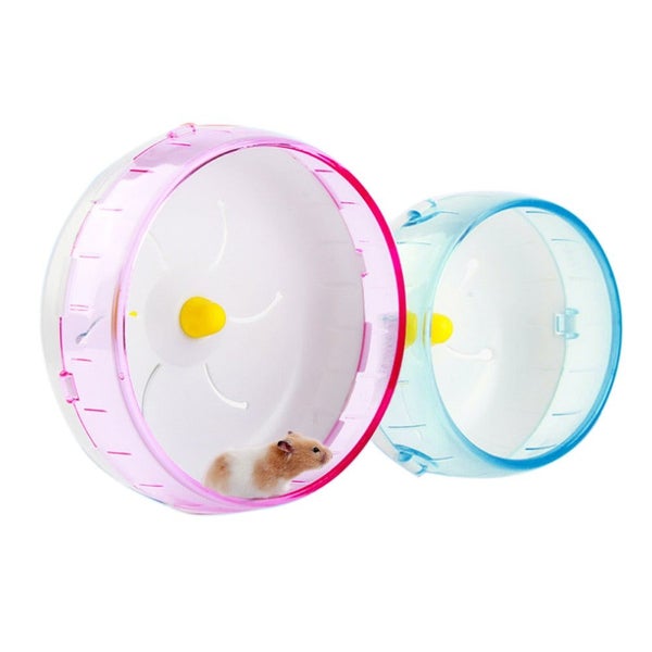 3 Size Hamster Running Disc Toy Silent Rotatory Jogging Wheel Pet Sports CHK177 Carousel 2