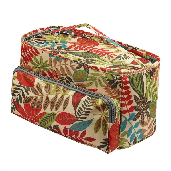 2020 Yarn Storage Bag With Maple Leaves Knitting Tote Bag Orange Square B CHK177 Carousel 1