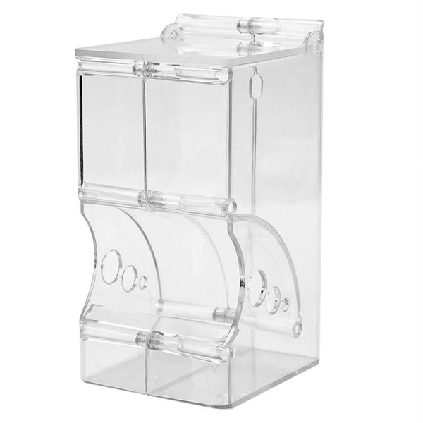 Hamster Rabbit Food Dispenser Feeder Plastic Clear Automatic Pet Feeder F CHK177 Carousel 1