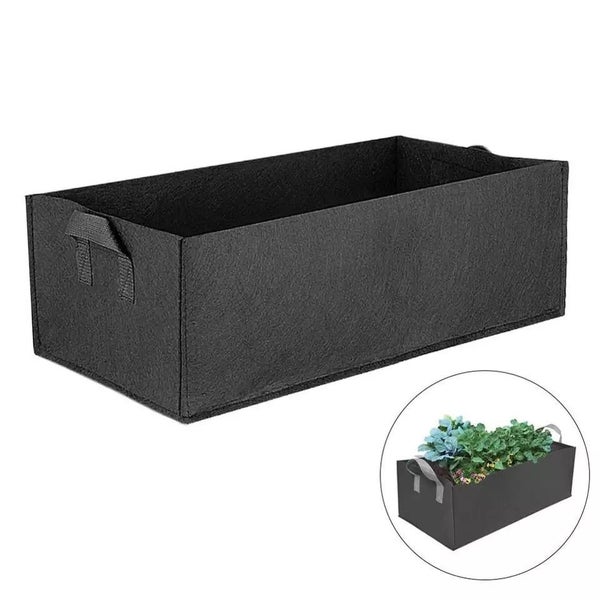 1pcs Fabric Raised Garden Bed Square Felt Garden Flower Grow Bag Vegetabl CHK177 Carousel 2