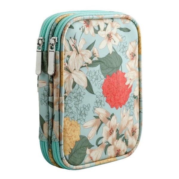 Knitting Needles Case Travel Pouch Organizer Storage Bag for Circular Kni CHK177 Carousel 1