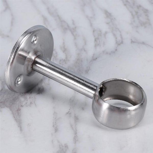 6pcs Stainless Steel Wardrobe Rod Hanging Rail Closet Curtain Rod Support CHK177 Carousel 8