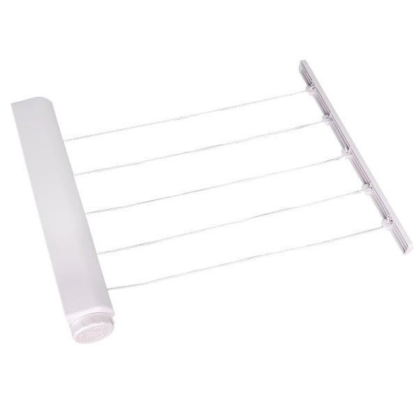Retractable Indoor Clothes Hanger Rope Wall Mounted Hanger Drying Towel R CHK177 Carousel 1